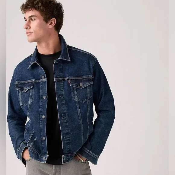 Levi’s Men’s Denim Trucker Jacket - Picture 1 of 3
